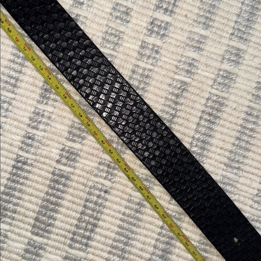 Genuine Dickies Mens black leather belt L 38-40 - Picture 11 of 12